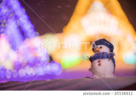 Illuminations and handmade snowman Illuminations and handmade snowman 85536912
