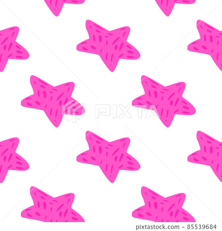 Stars seamless pattern. Hand drawn background celebration. Stars seamless pattern. Hand drawn background celebration. 85539684
