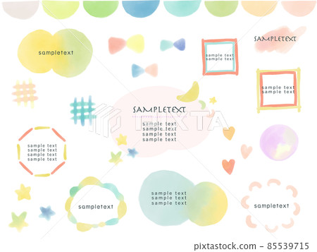 水彩框架 85539715