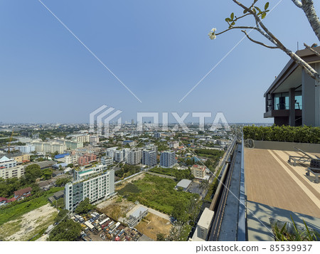 Bangkok, Thailand Landscape of Bang Na Area / Bang Na aria, Bangkok Bangkok, Thailand Landscape of Bang Na Area / Bang Na aria, Bangkok 85539937