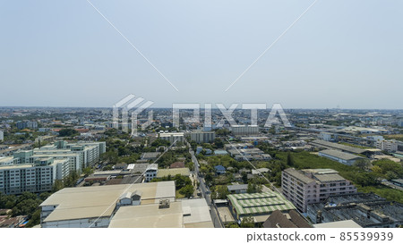 Samut Prakan, Thailand, a suburb of Bangkok, Thailand 85539939