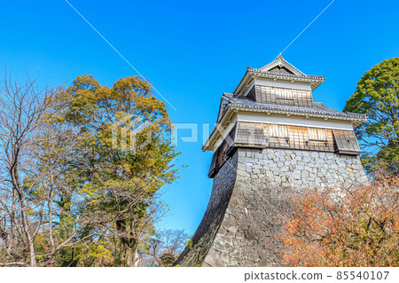 Restored autumn Kumamoto Castle undeclared turret Kumamoto City, Kumamoto Prefecture Restored autumn Kumamoto Castle undeclared turret Kumamoto City, Kumamoto Prefecture 85540107