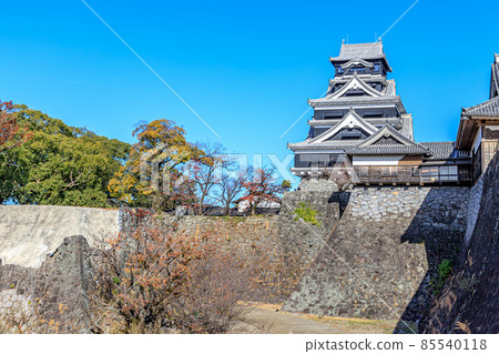 Restored autumn Kumamoto Castle, Kumamoto City, Kumamoto Prefecture 85540118