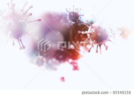 Epidemic coronavirus gene concept graphic 85540158