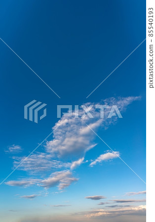 Fantastic clouds at sunrise, vertical panorama Fantastic clouds at sunrise, vertical panorama 85540193