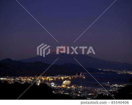 Shizuoka Prefecture Nihondaira Night View January Shizuoka Prefecture Nihondaira Night View January 85540406
