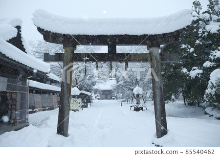 Heavy snowfall Echizen Ono Heavy snowfall Echizen Ono 85540462