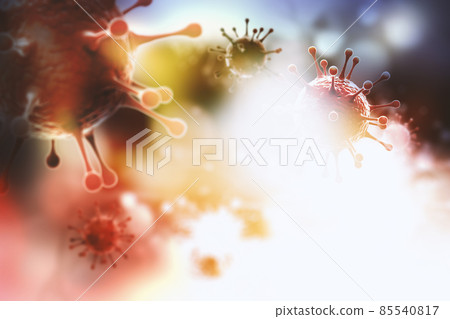Epidemic Coronavirus Gene Concept 3D Graphics Epidemic Coronavirus Gene Concept 3D Graphics 85540817