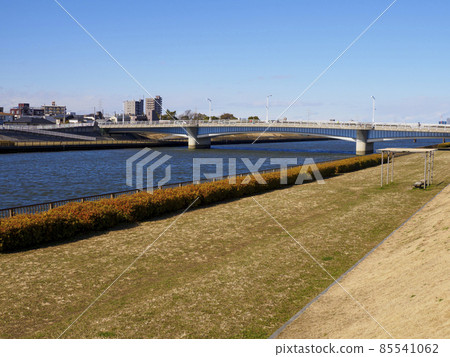 Suzukaze Bridge, Shinnaka River, Edogawa Ward 85541062
