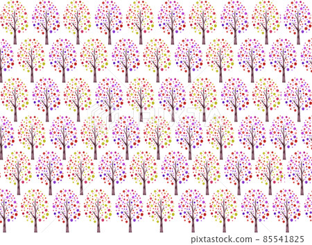 Scandinavian cute autumn forest wallpaper 85541825