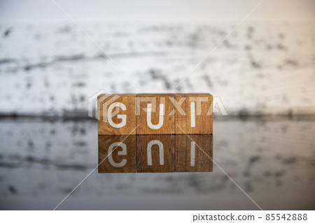 Business image (IT terminology) Block character GUI 85542888