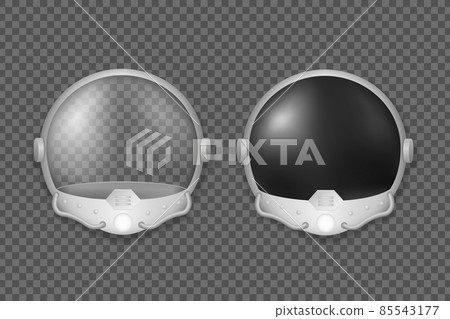 Helmet of astronaut and fighter pilot Helmet of astronaut and fighter pilot 85543177