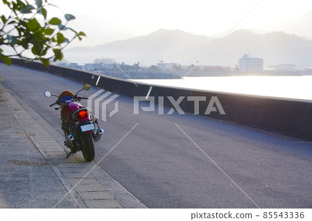 Touring at MOTOGUZZI Seaside view Touring at MOTOGUZZI Seaside view 85543336