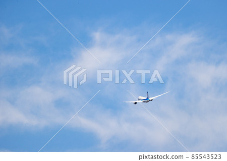 ANA 波音 787，一架從大阪機場起飛的客機 85543523