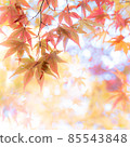 Glitter autumn leaves 85543848