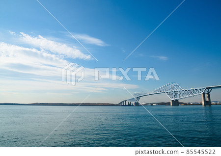 Tokyo Bay and Tokyo Gate Bridge Tokyo Bay and Tokyo Gate Bridge 85545522