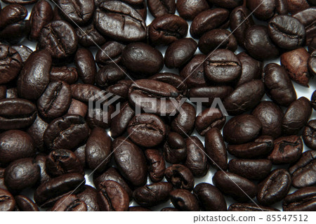 Texture of roasted ready to drink coffee close-up. Texture of roasted ready to drink coffee close-up. 85547512