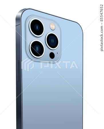 Realistic set of smartphone layouts isolated on a white background. Vector illustration Realistic set of smartphone layouts isolated on a white background. Vector illustration 85547652