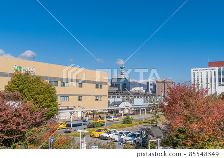 Scenery in front of the station Nagano Station 85548349