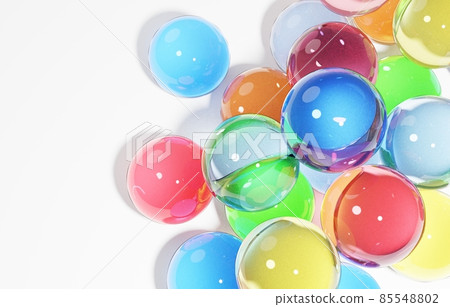 3D material_marbles 85548802