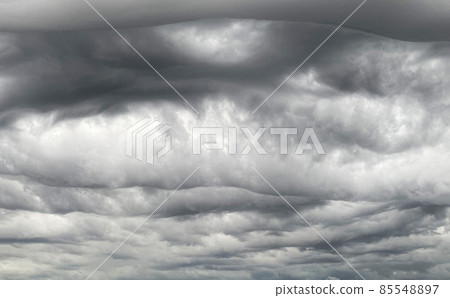 Dark and scary storm clouds 85548897