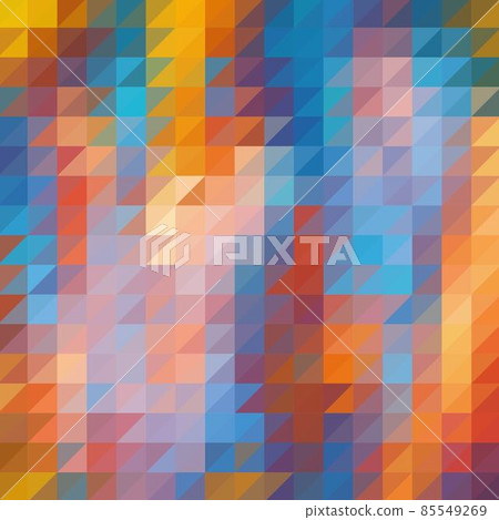 vector colored triangles. abstract background. eps 10 85549269