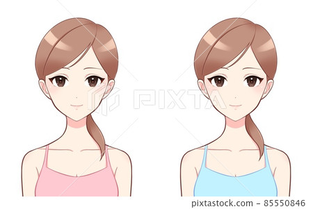 低馬尾美容女2色套裝 85550846