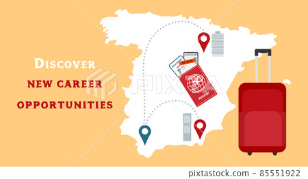 New career Relocation Job Offer Employee Spain New career Relocation Job Offer Employee Spain 85551922