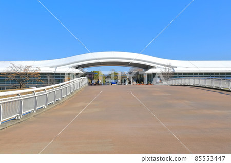 [Saga Prefecture] Yoshinogari Historical Park under clear skies (Historical Park Center) 85553447