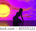 Sunset Nude 85555122
