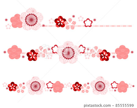 Plum blossom line material Plum blossom line material 85555599