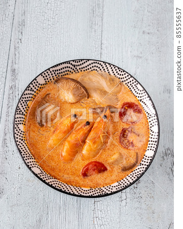 Bowl of Tom Yum Bowl of Tom Yum 85555637