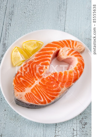 Salmon steak 85555638