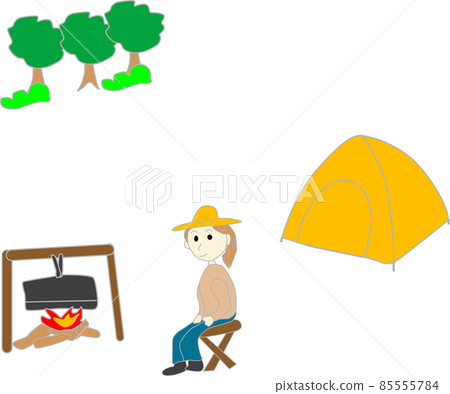 Fun women's solo camp 85555784