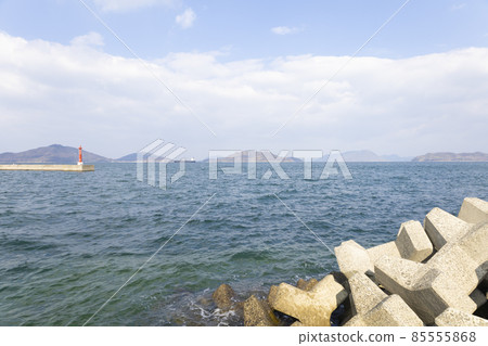 Seto Inland Sea-Scenery along the Sonai Peninsula 85555868