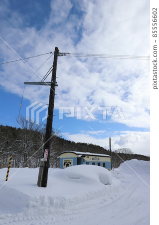 Hokkaido Horonobe JR Soya Main Line Shimonuma Station Hokkaido Horonobe JR Soya Main Line Shimonuma Station 85556602
