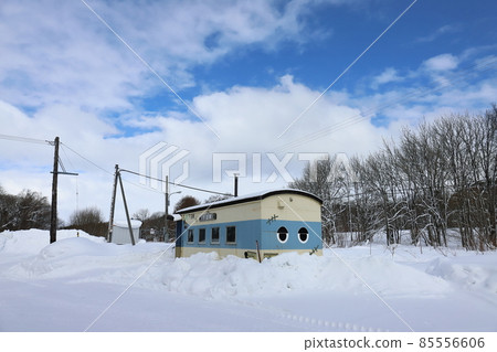 Hokkaido Horonobe JR Soya Main Line Shimonuma Station 85556606