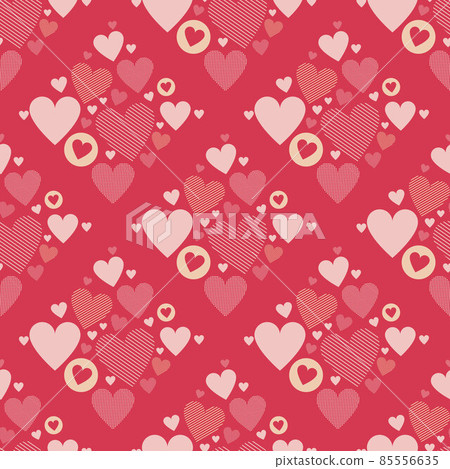 cute love and polka dot seamless background for fabric pattern for valentine's day cute love and polka dot seamless background for fabric pattern for valentine's day 85556635