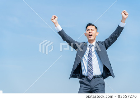 商業商人男性天空藍天 85557276