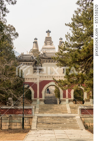 Temple of Azure Clouds (Biyun Temple) in Fragrant Hills Park in Beijing, China 85558820