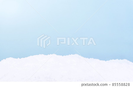 Snow and sky background material Snow and sky background material 85558828