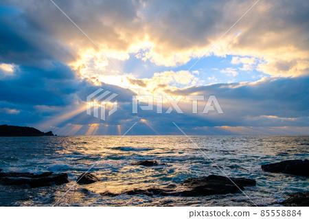 The seaside at dusk The seaside at dusk 85558884