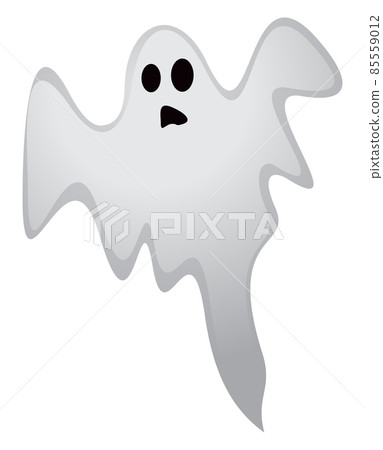 Illustration of a ghost haunting 85559012