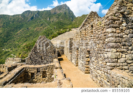Machu Picchu Inca ruins in Peru, South America Machu Picchu Inca ruins in Peru, South America 85559105