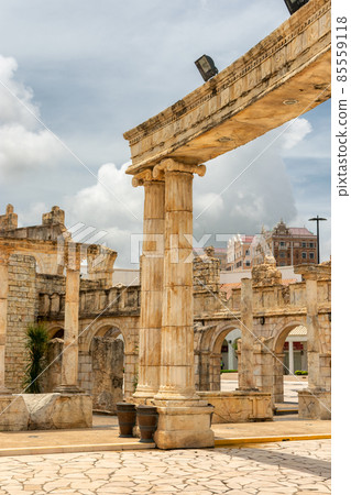 Replica of Roman Amphitheatre Colosseum in Macau, China 85559118