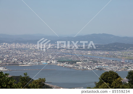 Okayama city area from Mt. Kinko Okayama city area from Mt. Kinko 85559234