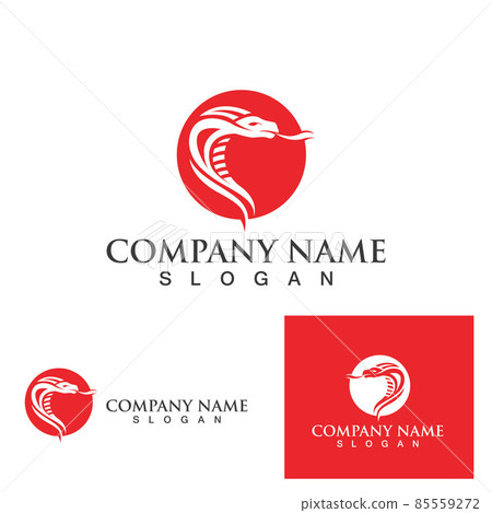 viper snake logo design element. danger snake icon. viper symbol 85559272