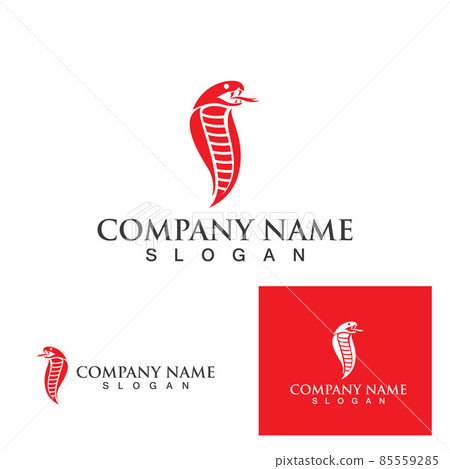 viper snake logo design element. danger snake icon. viper symbol 85559285
