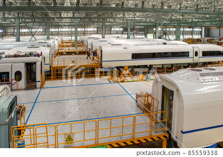 Production hall of CRRC Changchun Railway Vehicles in Changchun, China Production hall of CRRC Changchun Railway Vehicles in Changchun, China 85559338