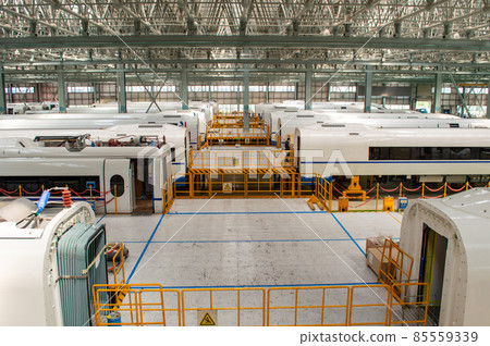 Production hall of CRRC Changchun Railway Vehicles in Changchun, China 85559339